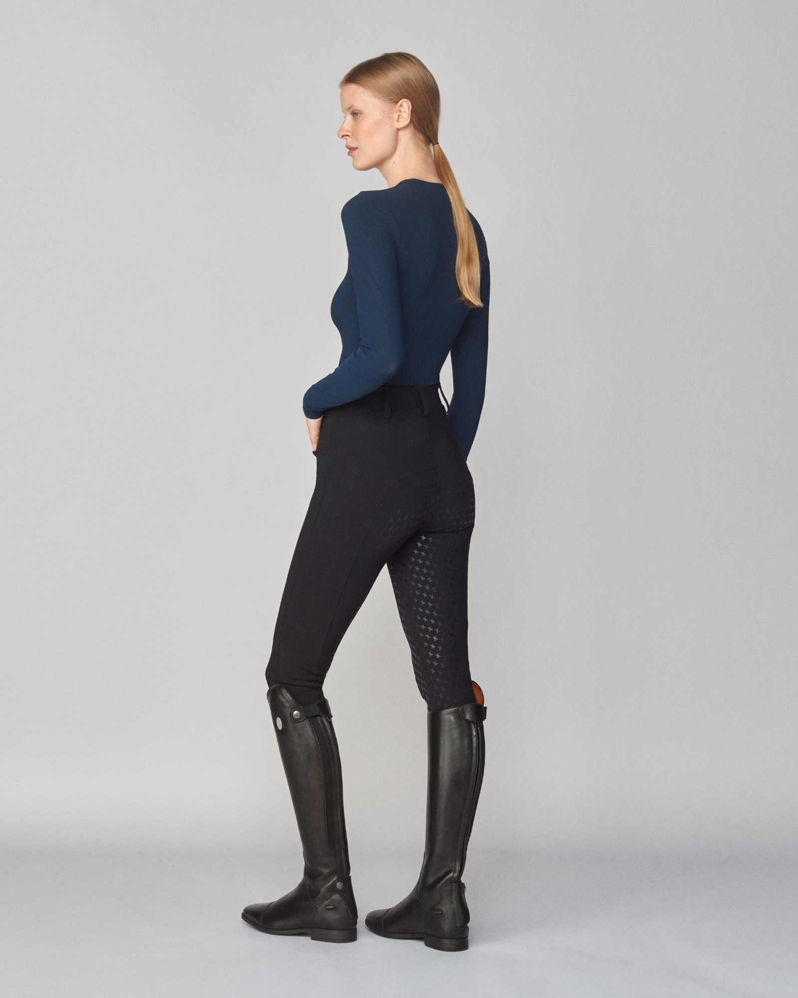 Sculpting Long Sleeve Navy image