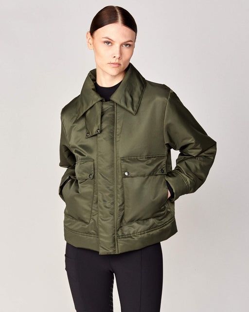 Short Padded Jacket Green thumbnail image