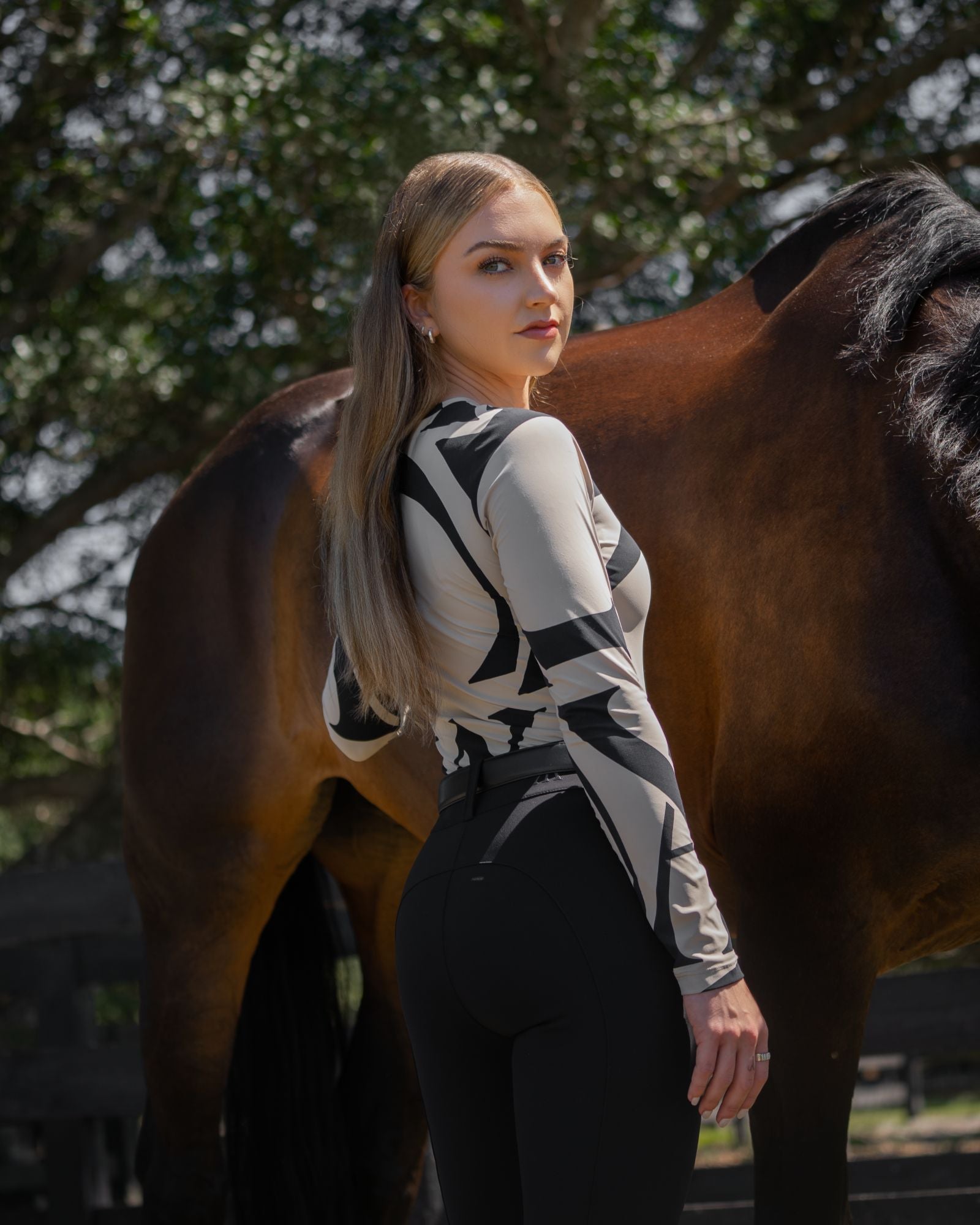 Tailored Trousers Black image