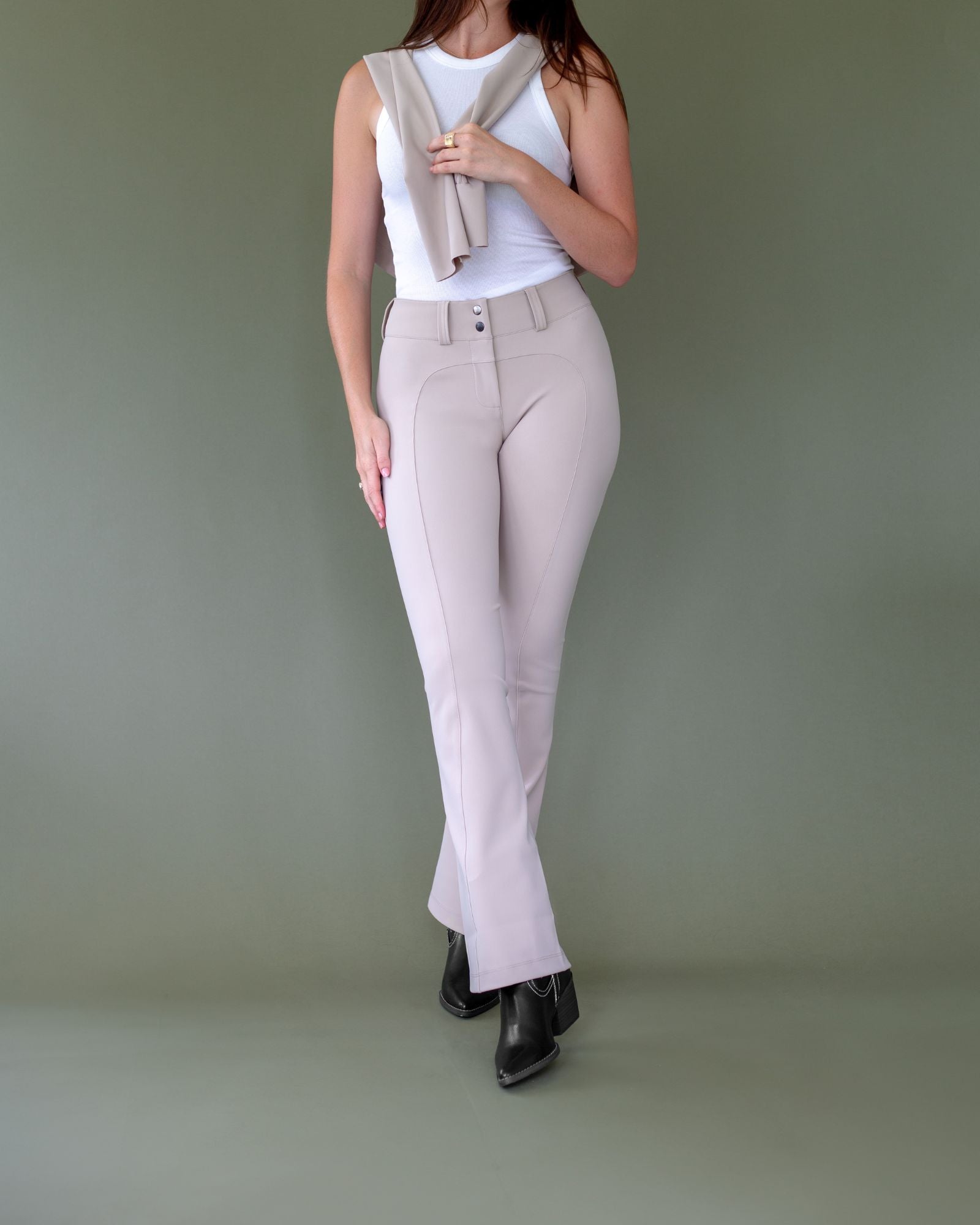 Tailored Trousers Tan image