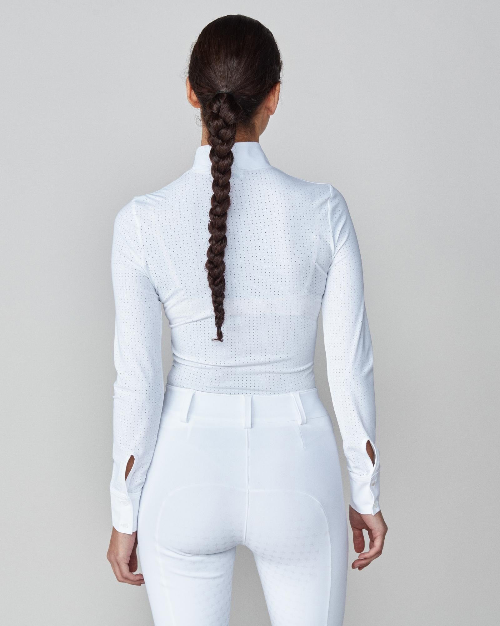 Timeless Show Shirt Mesh White | Shop now – Yagya