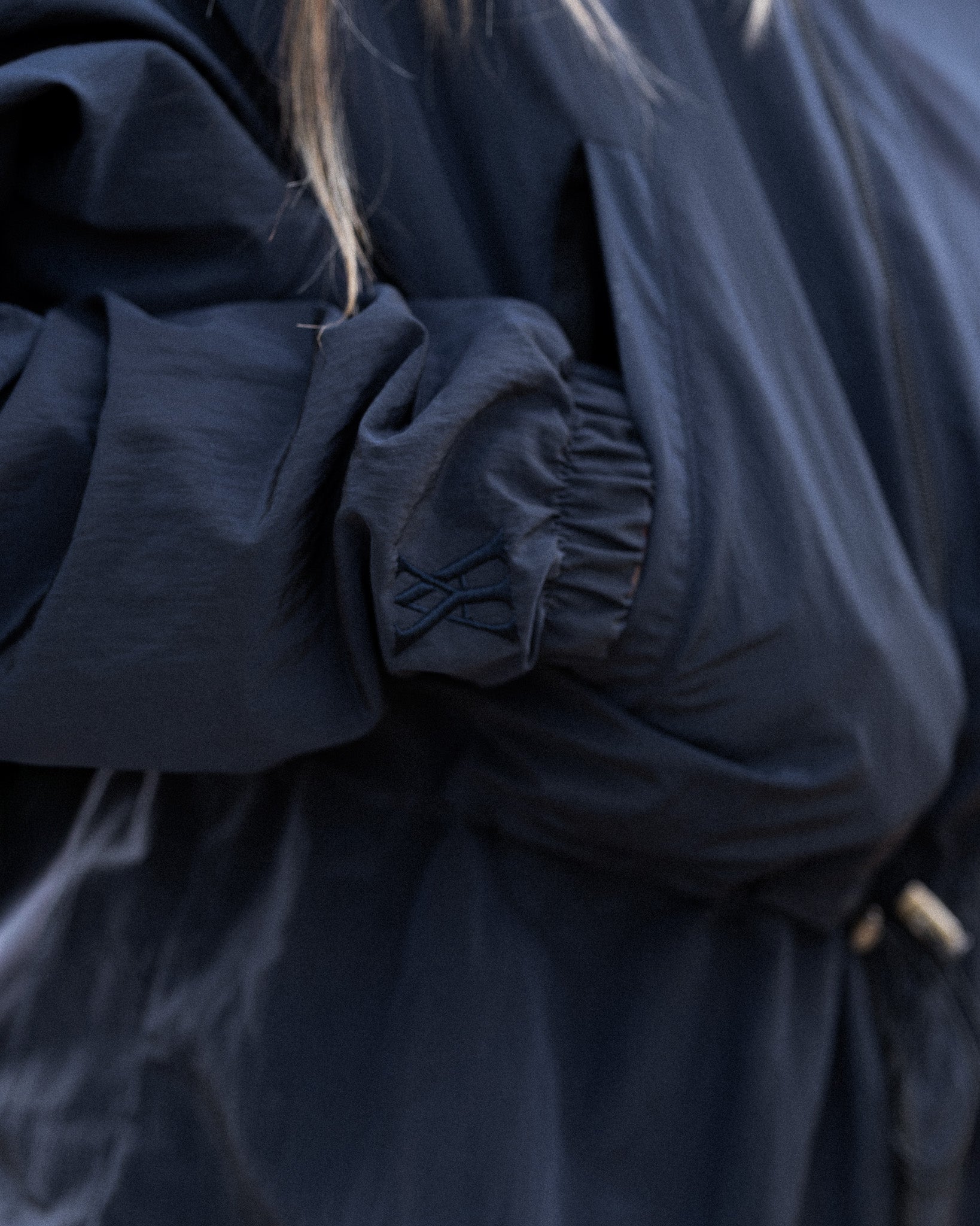 Windproof Riding Jacket Navy image