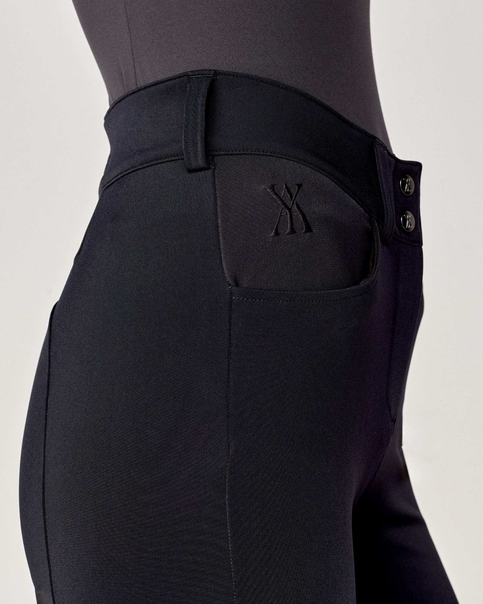 Winter Compression Breeches Black image