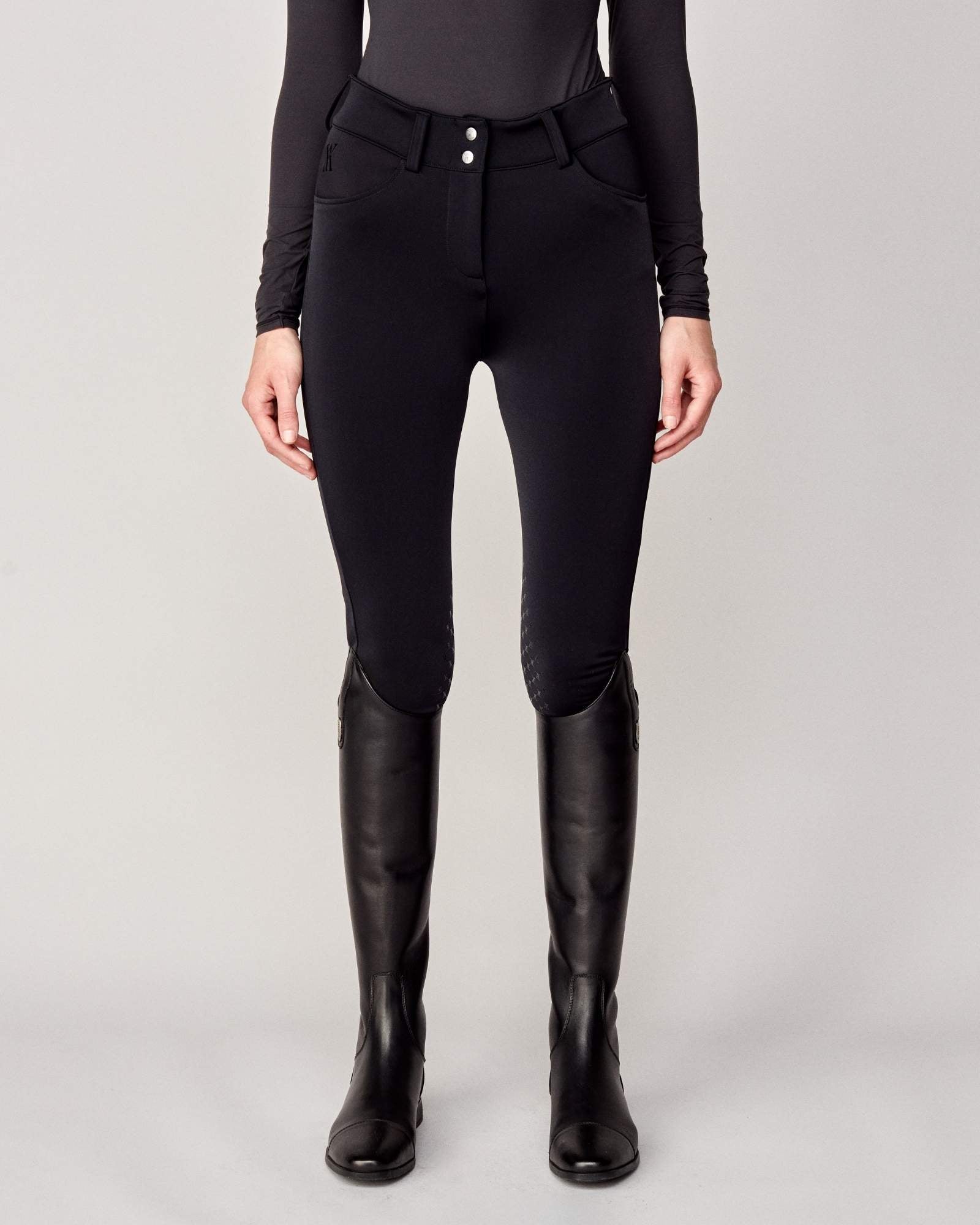 Winter Compression Breeches Black image