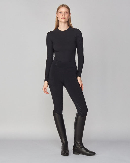 Winter Pull-On Riding Breeches Black thumbnail image