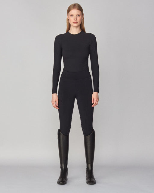 Winter Pull-On Riding Breeches Black thumbnail image