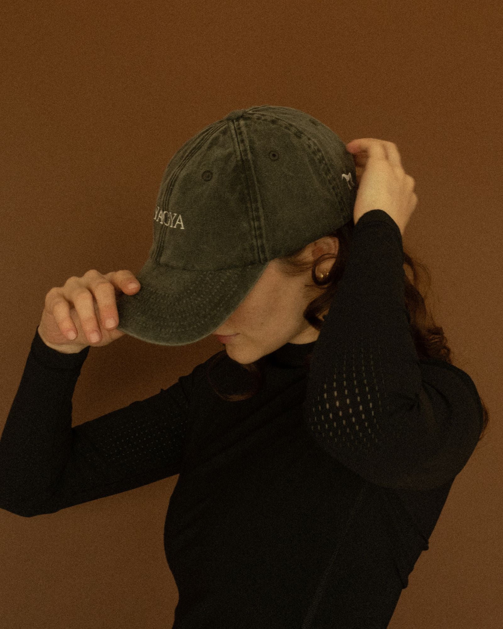 Yagya Horse Cap Black image