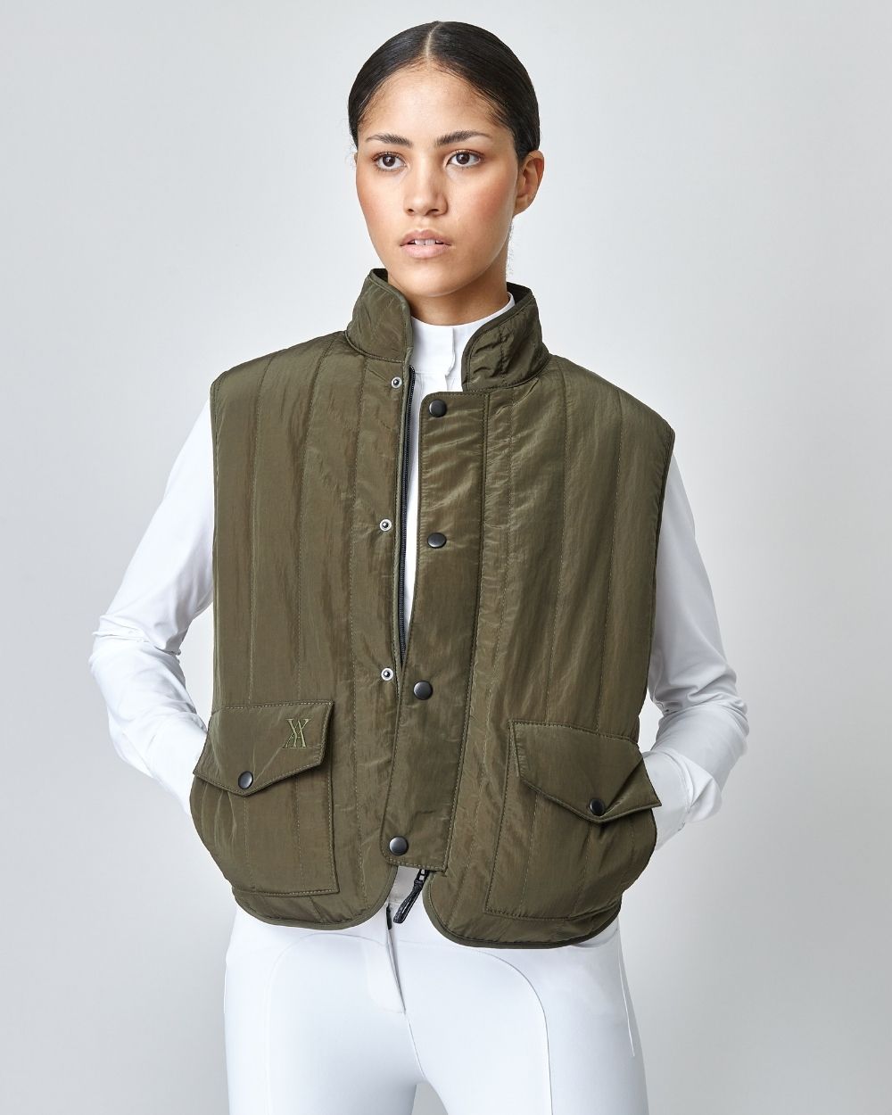 Quilted Riding Vest image