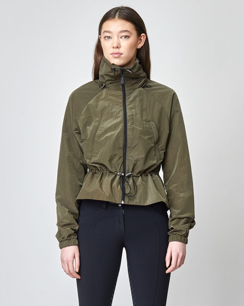 Windproof Riding Jacket Green | Shop now – Yagya